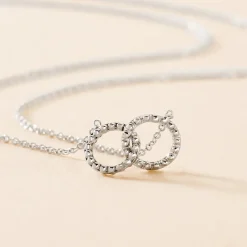 Collier Méloé Argent Blanc