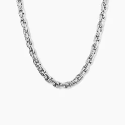 Collier Métal Acier Blanc