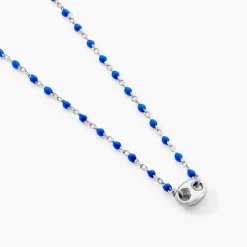 Collier Muguette Argent Blanc