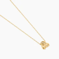 Collier Munro Or Jaune Oxyde De Zirconium