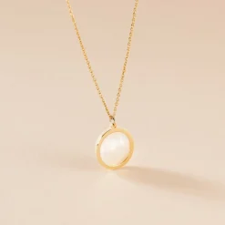 Collier Naïade Or Jaune Nacre
