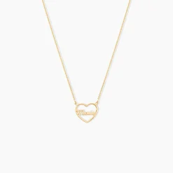 Collier Nannie Or Jaune