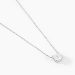 Collier Naziha Or Blanc Oxyde De Zirconium