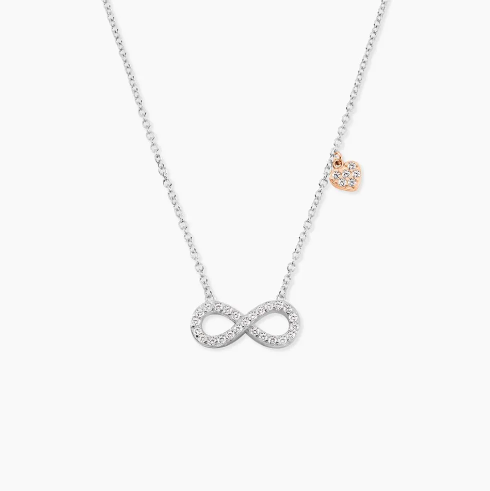 Collier Nella Argent Blanc Oxyde De Zirconium