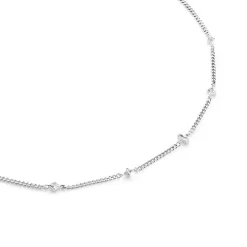Collier Nexus Argent Blanc Oxyde De Zirconium