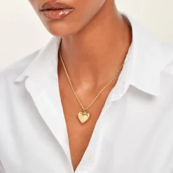 Collier Niouma Acier Jaune