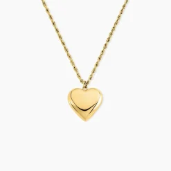 Collier Niouma Acier Jaune