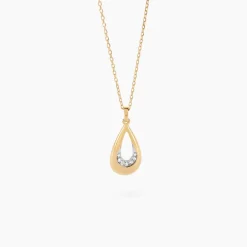 Collier Nirmala Or Jaune Diamant