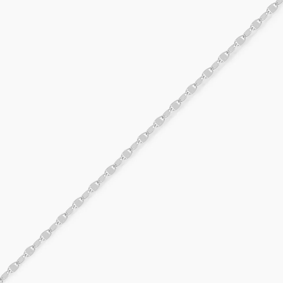 Collier Norene Argent Blanc