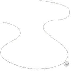 Collier Nour-imen Or Blanc Diamant