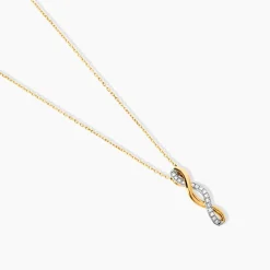 Collier Nucia Or Jaune Diamant
