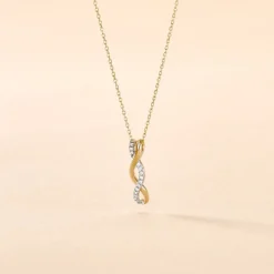 Collier Nucia Or Jaune Diamant
