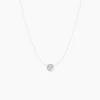 Collier Nylon Argent Blanc Oxyde