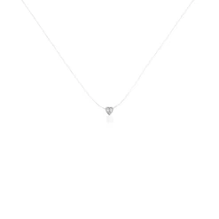 Collier Nylon Argent Blanc Oxyde