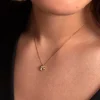 Collier Nyree Or Jaune Diamant