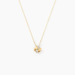 Collier Nyree Or Jaune Diamant