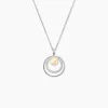 Collier Oksana Argent Blanc Perle De Culture