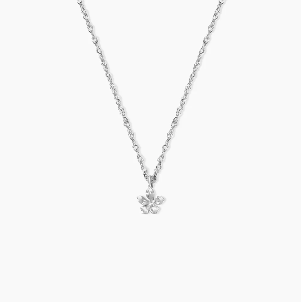 Collier Olyss Argent Blanc