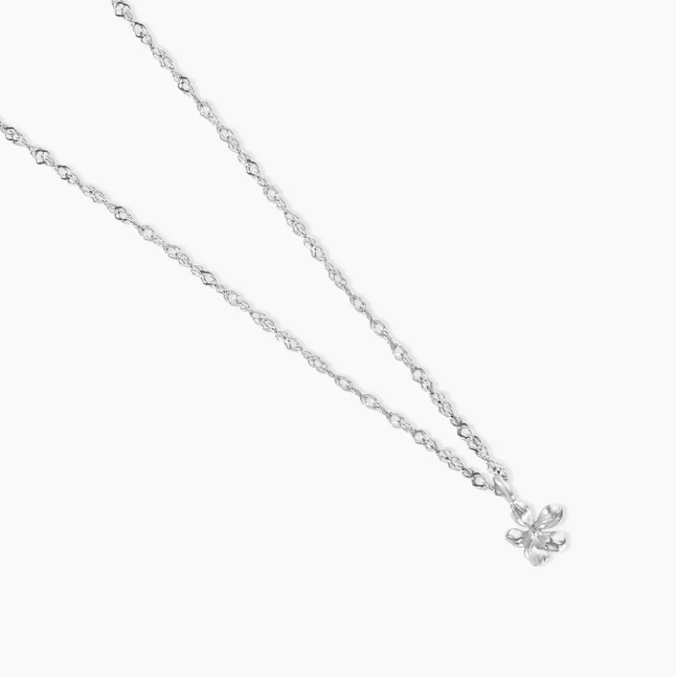 Collier Olyss Argent Blanc
