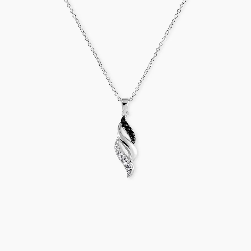 Collier Ophelia Argent Blanc Oxyde De Zirconium