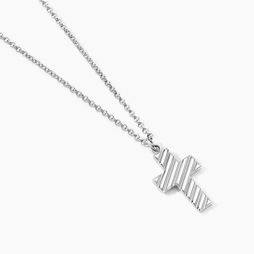 Collier Orace Argent Blanc
