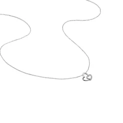Collier Or Blanc Diamant