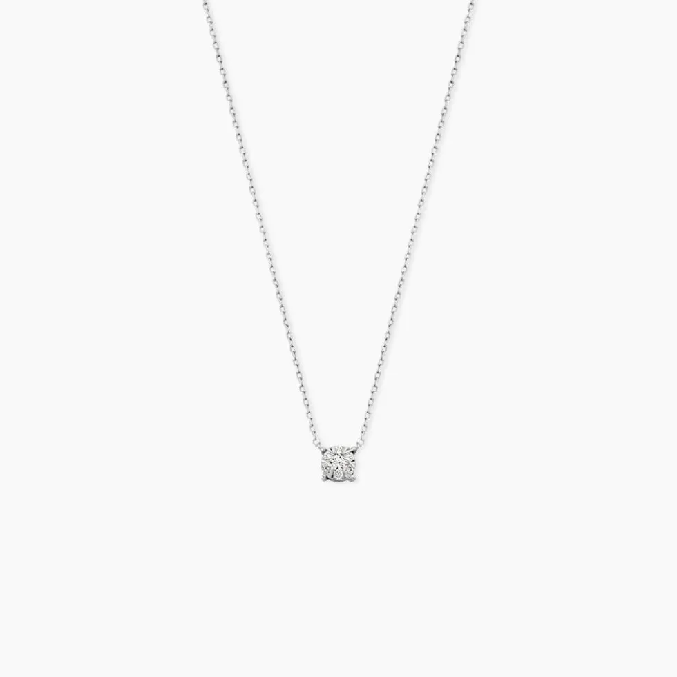 Collier Or Blanc Dream Diamants