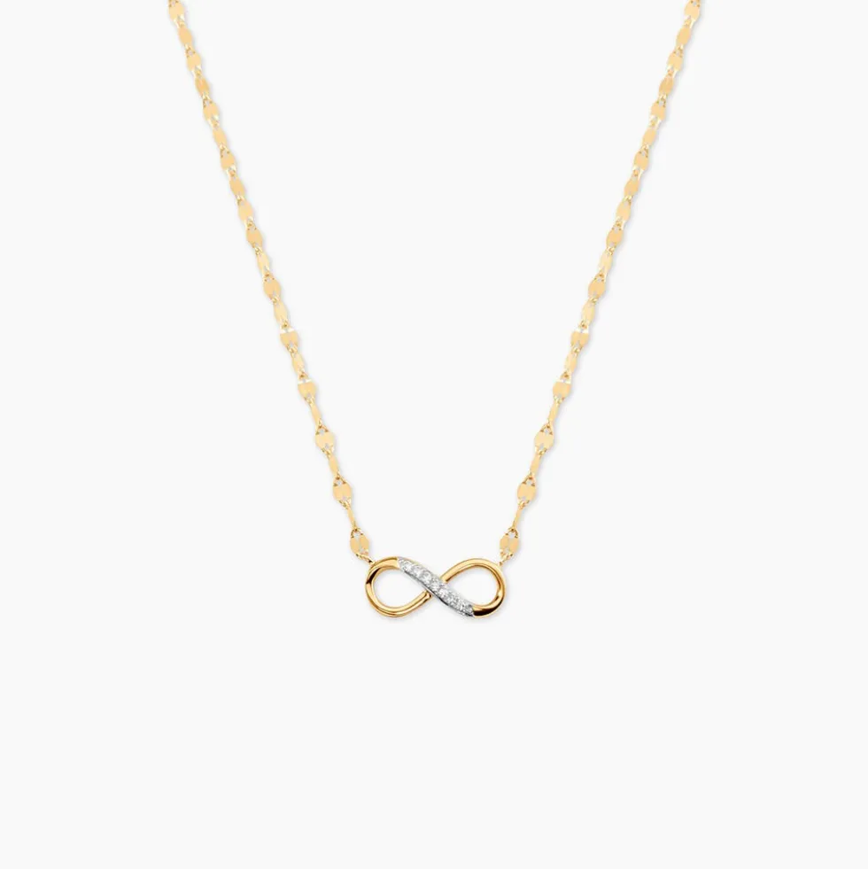 Collier Or Jaune Abegail Diamants