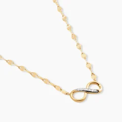 Collier Or Jaune Abegail Diamants