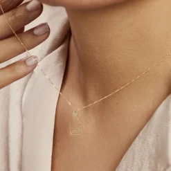 Collier Or Jaune Aulna