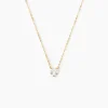 Collier Or Jaune Ava Oxyde De Zirconium