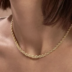 Collier Or Jaune Cordelia Danilo