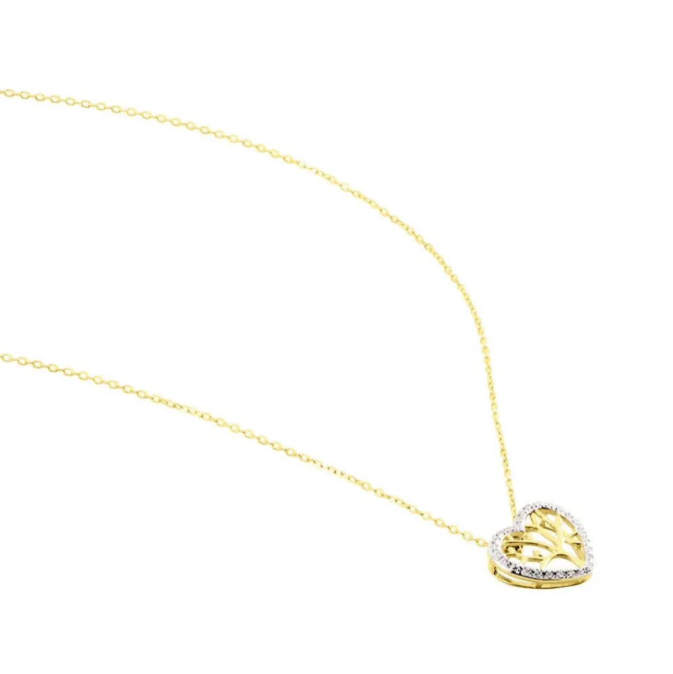 Collier Or Jaune Douglasa Diamants