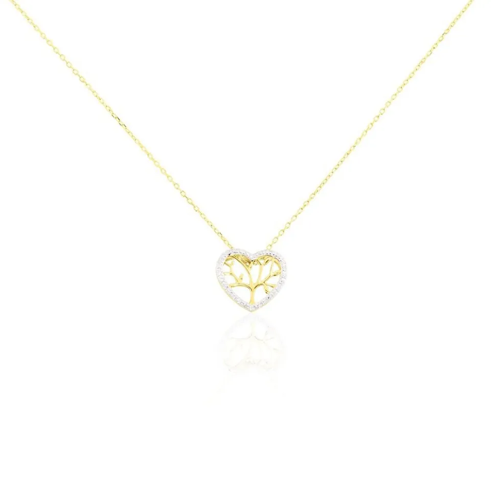 Collier Or Jaune Douglasa Diamants