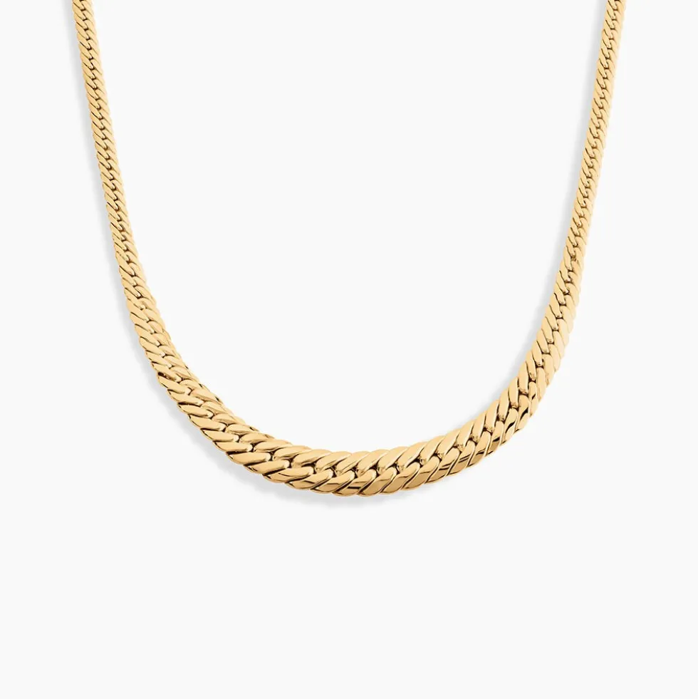 Collier Or Jaune Izel Maille Anglaise