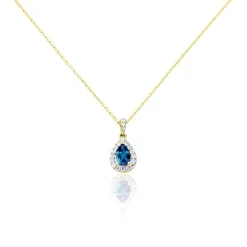 Collier Or Jaune Leroy Topaze
