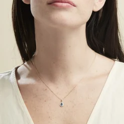 Collier Or Jaune Leroy Topaze