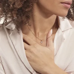 Collier Or Jaune Luminatane Diamant