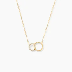 Collier Or Jaune Nesrine Oxydes