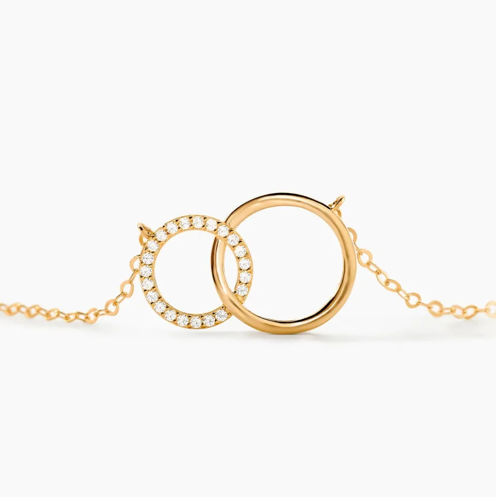 Collier Or Jaune Nesrine Oxydes