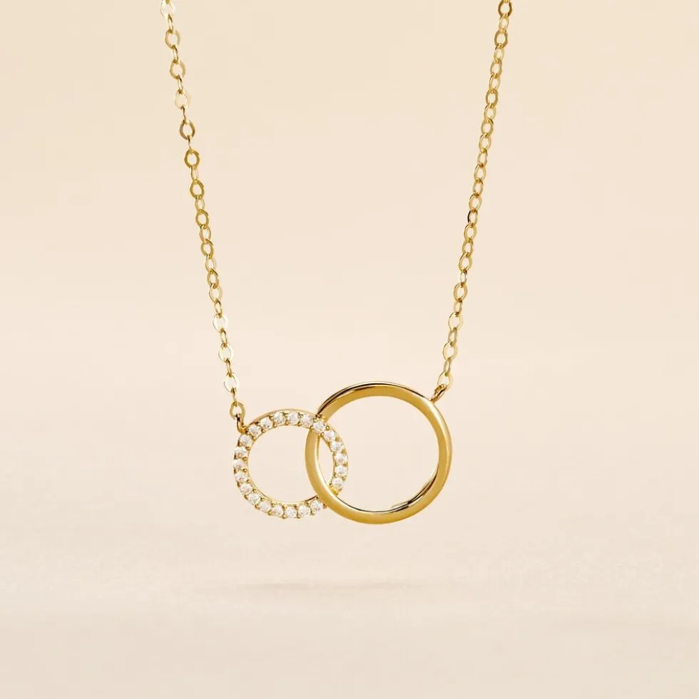 Collier Or Jaune Nesrine Oxydes