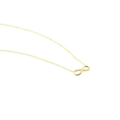 Collier Or Jaune Rosius Oxydes De Zirconium