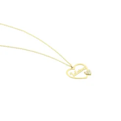 Collier Or Jaune Veridiane Oxyde