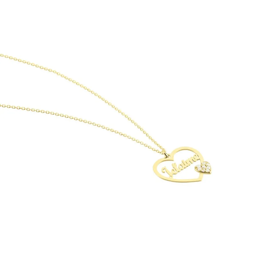 Collier Or Jaune Veridiane Oxyde