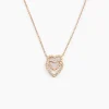 Collier Ottavia Argent Rose Oxyde De Zirconium