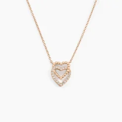 Collier Ottavia Argent Rose Oxyde De Zirconium