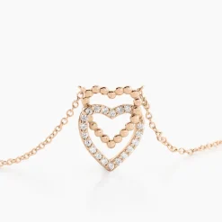 Collier Ottavia Argent Rose Oxyde De Zirconium