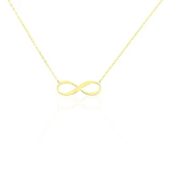 Collier Paula Infini Or Jaune
