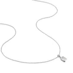 Collier Paulienne Argent Blanc Oxyde De Zirconium