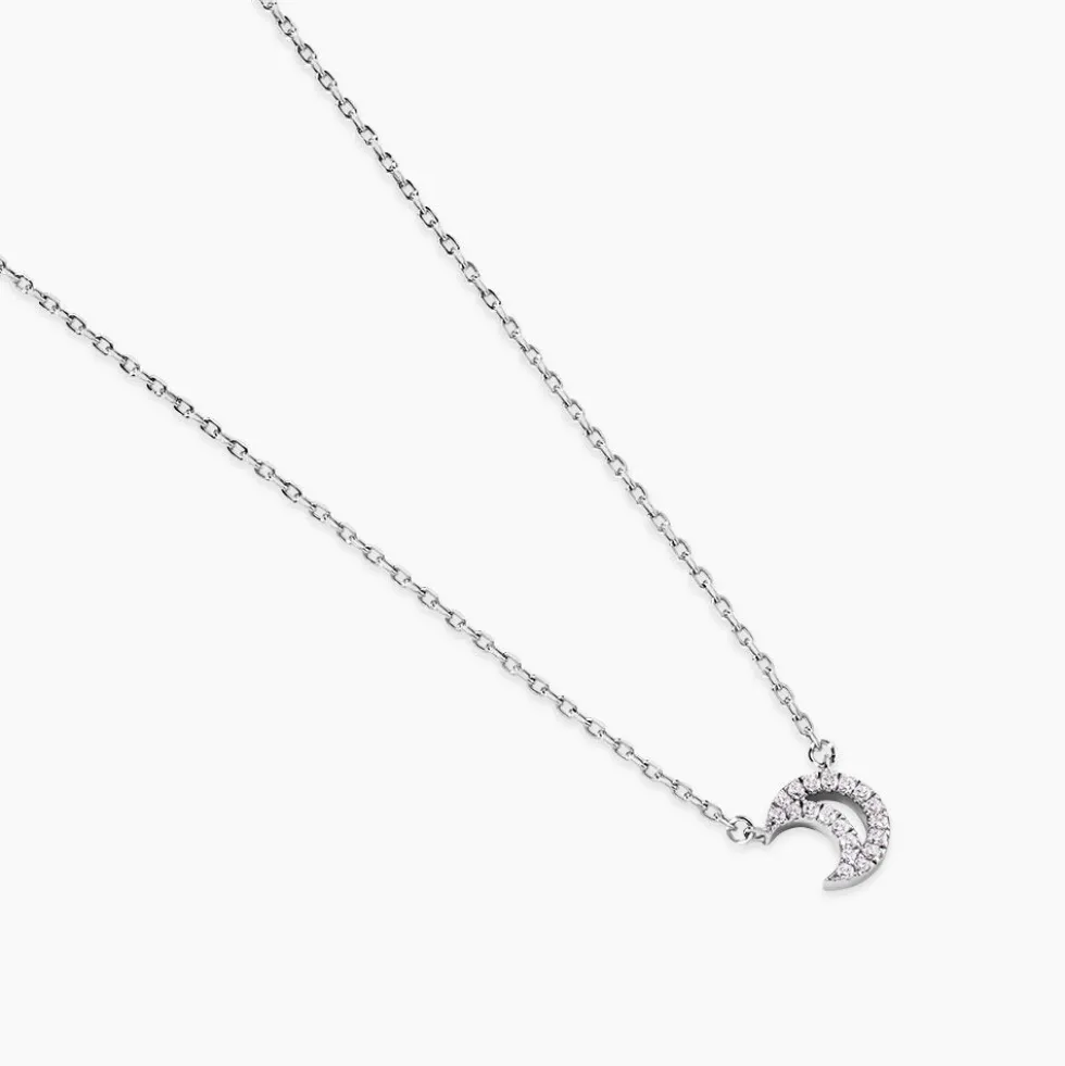 Collier Philine Argent Blanc Oxyde De Zirconium